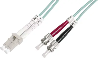 Digitus DK-2522-03/3 steklena vlakna optična vlakna priključni kabel [1x moški konektor SC - 1x moški konektor SC] 50/125 µ Multimode OM3 3.00 m