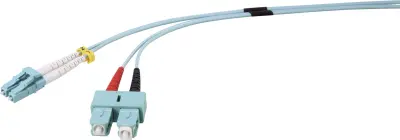 Renkforce RF-4755214 steklena vlakna optična vlakna priključni kabel [1x LC-vtič - 1x moški konektor SC] 50/125 µ Multimode OM3 2.00 m