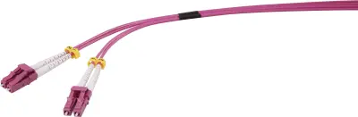 Renkforce RF-4969080 steklena vlakna optična vlakna priključni kabel [1x LC-vtič - 1x LC-vtič] 50/125 µ Multimode OM4 3.00 m