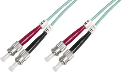 Digitus DK-2511-05/3 steklena vlakna optična vlakna priključni kabel [1x ST-vtič - 1x ST-vtič] 50/125 µ Multimode OM3 5.00 m