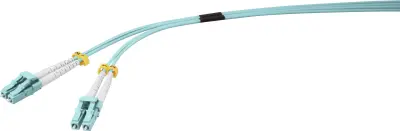 Renkforce RF-4769928 steklena vlakna optična vlakna priključni kabel [1x LC-vtič - 1x LC-vtič] 50/125 µ Multimode OM3 3.00 m
