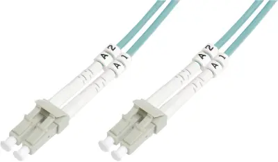 Digitus DK-2533-15/3 steklena vlakna optična vlakna priključni kabel [1x LC-vtič - 1x LC-vtič] 50/125 µ Multimode OM3 15.00 m
