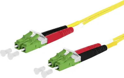 Metz Connect 151P1JAJA50E steklena vlakna optična vlakna priključni kabel [2x LC-vtič - 2x LC-vtič] 9/125 µ Singlemode OS2 5.00 m