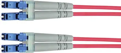 Telegärtner L00872A0003 steklena vlakna optična vlakna priključni kabel [1x LC-vtič - 1x LC-vtič] 50/125 µ Multimode OM3 3.00 m
