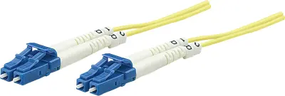 Intellinet 750004 steklena vlakna optična vlakna priključni kabel [1x LC-vtič - 1x LC-vtič] 9/125 µ Singlemode OS2 2.00 m