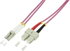 LogiLink FP4LS20 steklena vlakna optična vlakna priključni kabel  50/125 µ Multimode OM4 20.00 m