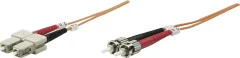 Intellinet 510349 steklena vlakna optična vlakna priključni kabel [1x ST-vtič - 1x moški konektor SC] 62,5/125 µ Multimode OM1 3.00 m