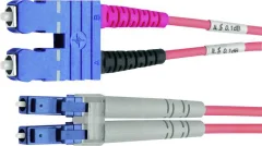 Telegärtner L00893A0043 steklena vlakna optična vlakna priključni kabel [1x moški konektor sc - 1x LC-vtič] 9/125 µ Singlemode OS2 5.00 m