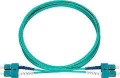 Rutenbeck 228050202 steklena vlakna optična vlakna priključni kabel [1x LC-D priključek - 1x LC-D priključek]  Multimode OM5 2.00 m