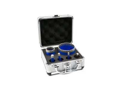 Set 6 diamantnih kronskih žag M14 za keramiko – kamen