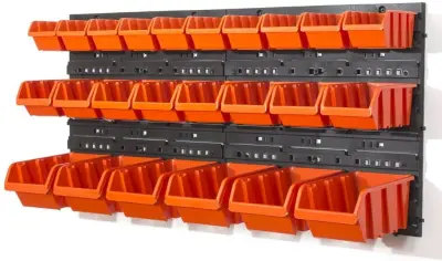 Stenski predalnik PVC – 26 delni organizator