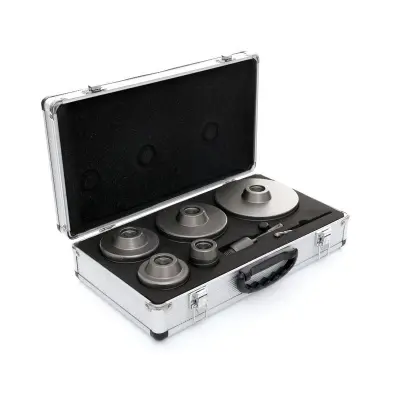 7 delni set diamantnih kronskih žag SDS plus + alu kovček 40-125mm