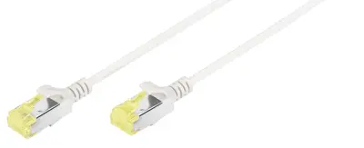 Digitus DK-1617-A-010S RJ45 omrežni kabel\, Patch kabel CAT 6a U/UTP 1.00 m siva brez halogena\, ognjevaren\, prilagodljiv\, neoklopljen 1 kos