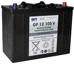GNB Sonnenschein GF 12 105 V svinčeni akumulator 12 V 105 Ah svinčevo-gelni (Š x V x G) 345 x 283 x 174 mm konusni pol brez vzdrževanja
