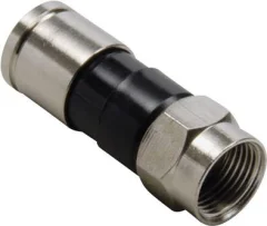 F-kompresijski vtič\, premer kabla: 7.4 mm