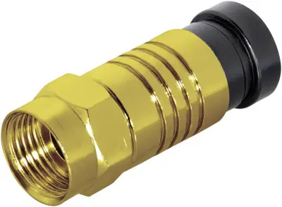 F-kompresijski vtič\, premer kabla: 8.2 mm