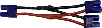 Reely  kabel za akumulator [1x T-vtičnica - 2x T-vtič] 10.00 cm   RE-6903762