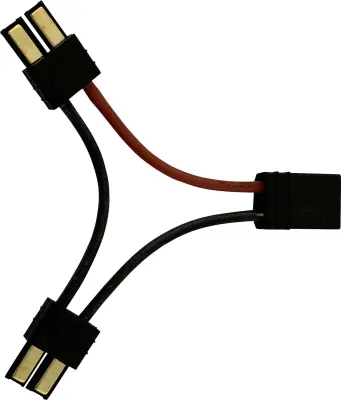Reely  kabel za akumulator [1x ženski konektor TRX - 2x moški konektor TRX] 10.00 cm   RE-6903747