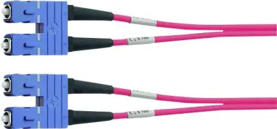 Telegärtner L00883A0002 steklena vlakna optična vlakna priključni kabel [1x moški konektor sc - 1x moški konektor sc] 9/125 µ Singlemode OS2 5.00 m