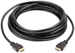 ATEN HDMI priključni kabel HDMI-A  vtič 15.00 m črna 2L-7D15H  HDMI kabel