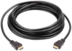 ATEN HDMI priključni kabel HDMI-A  vtič 15.00 m črna 2L-7D15H #####4K UHD HDMI kabel