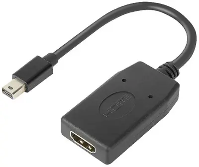 Lenovo 4X90Q93976 Mini-DisplayPort / HDMI adapter [1x moški konektor mini Displayport - 1x ženski konektor HDMI] črna