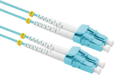 Value 21.99.8827 steklena vlakna optična vlakna priključni kabel [1x LC-vtič - 1x LC-vtič] 50/125 µ Multimode OM3 20.00 m