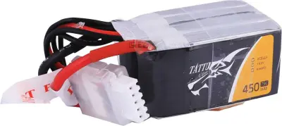 Tattu lipo akumulatorski paket za modele 14.8 V 450 mAh Število celic: 4 75 C mehka torba XT30