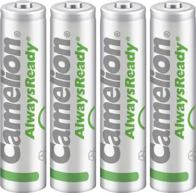 Camelion AlwaysReady Solar micro (AAA)-akumulator NiMH 600 mAh 1.2 V 4 kos