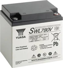 Svinčev akumulator 12 V 28800 mAh Yuasa SWL780V SWL780V Blei-Vlies (AGM) (Š x V x D) 166 x 175 x 125 mm M5-vijačni priključek malo vzdrževanja\, nizko samopraznjenje