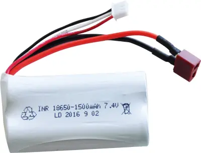 Amewi liion akumulatorski paket za modele 7.4 V 1500 mAh Število celic: 2  dirkalna baterija T-priključni sistem