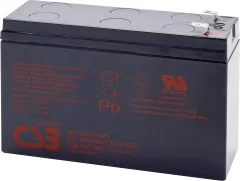 CSB Battery HR 1224W high-rate HR1224WF2F1 svinčeni akumulator 12 V 5.8 Ah svinčevo-koprenast (Š x V x G) 151 x 98 x 51 mm ploščati vtič\, 6\,35 mm brez vzdrževanja\, nizko samopraznjenje Sv