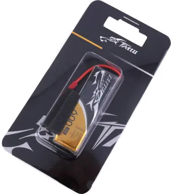 Tattu lipo akumulatorski paket za modele 3.7 V 600 mAh Število celic: 1 30 C mehka torba JST
