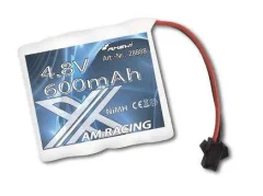 Modelarski akumulatorski komplet (NiMh) 4.8 V 600 mAh Amewi Micro-Car-vtičnica