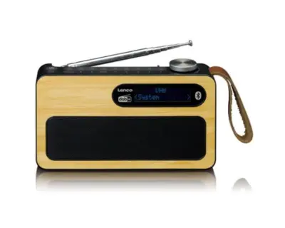 LENCO PDR-040BAMBOOBK prenosni radio
