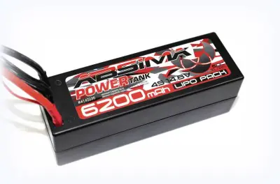 Absima lipo akumulatorski paket za modele 14.8 V 6200 mAh  60 C trdo ohišje T-vtič