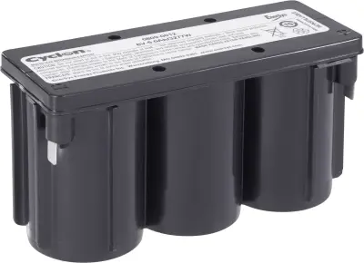 Svinčev akumulator 6 V 5 Ah Hawker Energy Cyclon X cell 6 V 0809-0012 svinčevo-koprenast (AGM) 139 x 76 x 53 mm ploščati vtič 6.35 mm