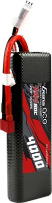 Gens ace lipo akumulatorski paket za modele 7.4 V 4000 mAh trdo ohišje T-priključni sistem