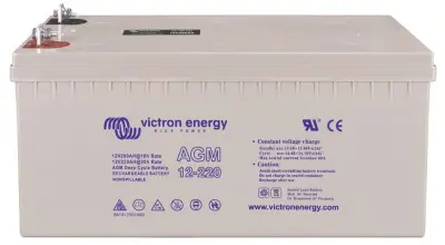 Victron Energy Deep Cycle BAT412201084 svinčeni akumulator 12 V 220 Ah svinčevo-koprenast (Š x V x G) 238 x 522 x 240 mm