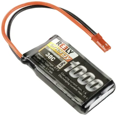 Reely lipo akumulatorski paket za modele 3.7 V 1000 mAh Število celic: 1 30 C  BEC