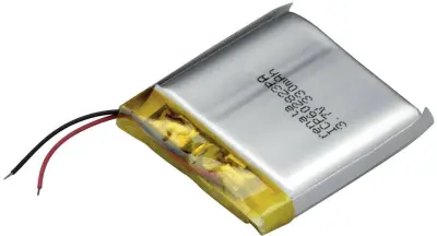 LiPo-akumulator Renata ICP602823PA\, 3\, 7 V\, 350 mAh\, ICP072926\, 28 x 25\, 5 x 6\, 4 mm 100697
