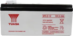 Svinčev akumulator 12 V 3.2 Ah Yuasa NP3.2-12 svinčevo-koprenast (AGM) 134 x 64 x 67 mm ploščati vtič 4.8 mm brez vzdrževanja
