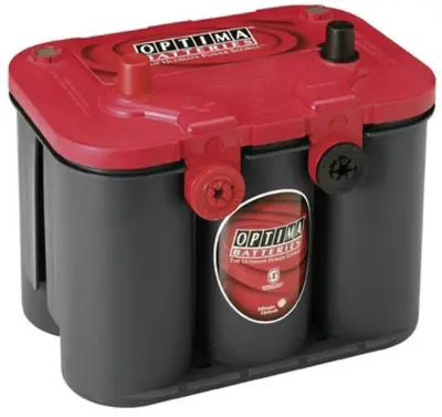 Optima Batteries RTU4.2 8042500008882 svinčeni akumulator 12 V 50 Ah svinčevo-koprenast (ŠxVxG) 254 x 200 x 172mm konusni pol, M5-vijačni priklop brez