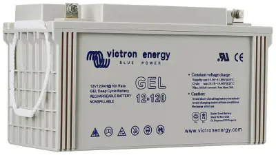 Victron Energy Gel Deep-Cycle BAT412126101 svinčeni akumulator 12 V 265 Ah svinčevo-gelni (ŠxVxG) 520 x 233 x 268mm M8-vijačni priklop brez vzdrževanj
