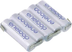 Akumulatorski paket Eneloop Mignon 6 V\, Z-spajkalni priključek 2000 mAh (D x Š x V) 72.5 x 14.5 x 50.5 mm