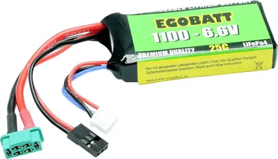 Pichler life akumulatorski paket za modele 6.6 V 1100 mAh Število celic: 2 25 C mehka torba JR\, MPX