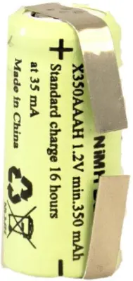 XCell X1/2AAAH-350-LFU specialni akumulatorji 1/2 AAA U-spajkalni priključek NiMH 1.2 V 350 mAh