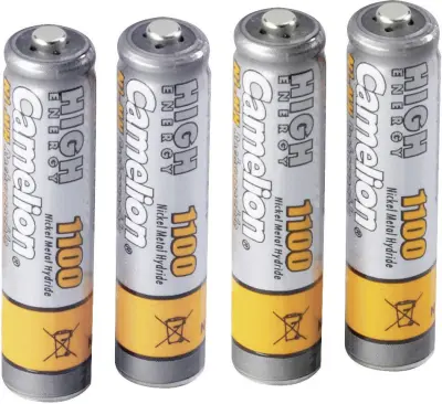 Micro (AAA) akumulator NiMH Camelion HR03 1100 mAh 1.2 V 4 kosi