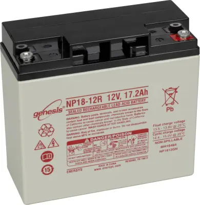 EnerSys Hawker Genesis NP18-12 svinčeni akumulator 12 V 17.2 Ah svinčevo-koprenast (ŠxVxG) 181 x 167 x 76mm M5-vijačni priklop, M6-vijačni priklop bre
