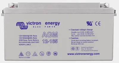 Victron Energy Deep Cycle BAT412151084 svinčeni akumulator 12 V 165 Ah svinčevo-koprenast (Š x V x G) 172 x 485 x 240 mm
